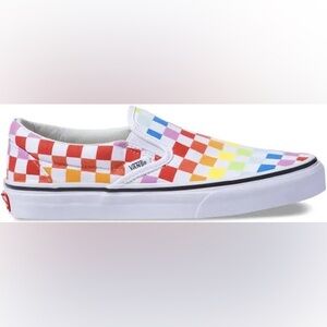 Vans Classic Slip-on Rainbow Checkerboard
